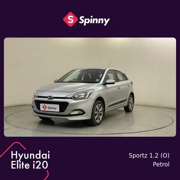 2015 Hyundai Elite i20 Sportz 1.2 (O)