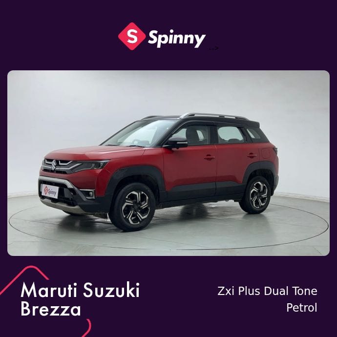 2022 Maruti Suzuki Brezza Zxi Plus Dual Tone