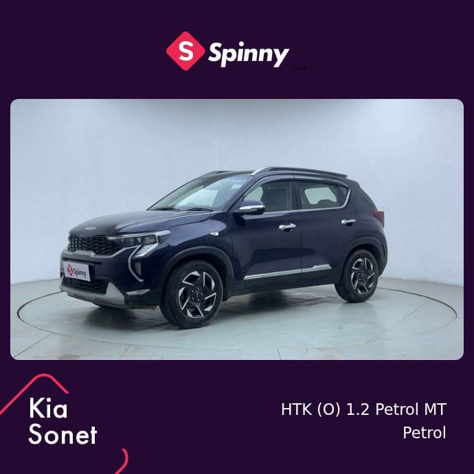 2024 Kia Sonet HTK (O) 1.2 Petrol MT