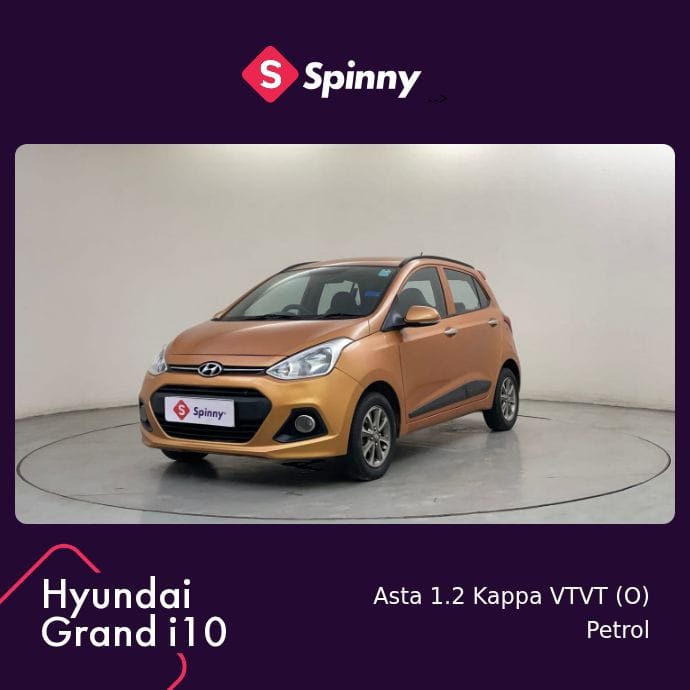 2015 Hyundai Grand i10 Asta 1.2 Kappa VTVT (O) 2015 Hyundai Grand i10 Asta 1.2 Kappa VTVT (O)