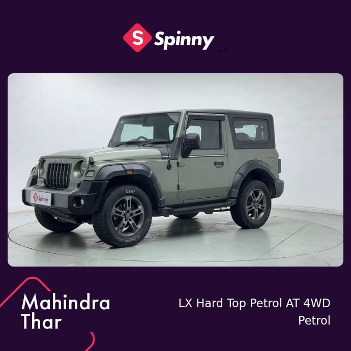 2022 Mahindra Thar LX Hard Top Petrol AT 4WD