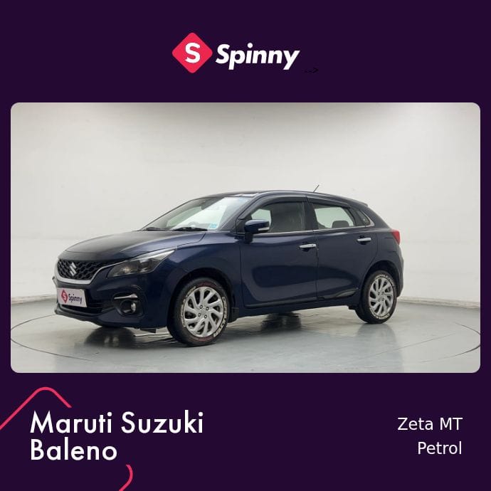 2022 Maruti Suzuki Baleno Zeta MT