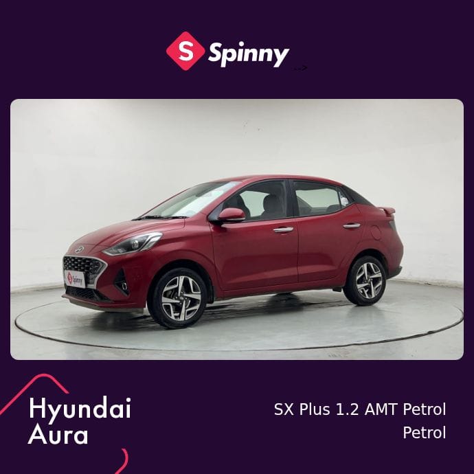 2022 Hyundai Aura SX Plus 1.2 AMT Petrol