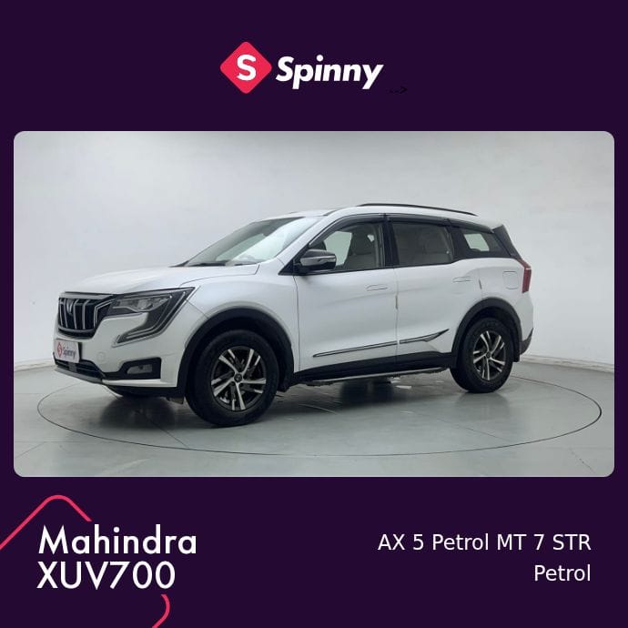 2022 Mahindra XUV700 AX 5 Petrol MT 7 STR 2022 Mahindra XUV700 AX 5 Petrol MT 7 STR