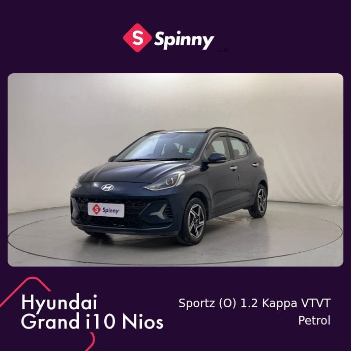 2025 Hyundai Grand i10 Nios Sportz (O) 1.2 Kappa VTVT 2025 Hyundai Grand i10 Nios Sportz (O) 1.2 Kappa VTVT