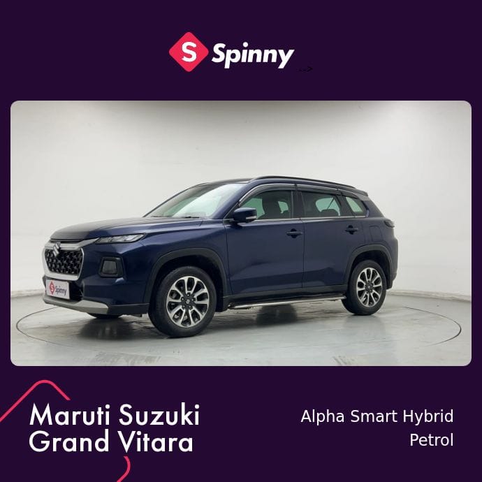 2023 Maruti Suzuki Grand Vitara Alpha Smart Hybrid 2023 Maruti Suzuki Grand Vitara Alpha Smart Hybrid