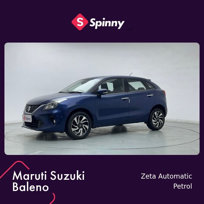 2021 Maruti Suzuki Baleno Zeta Automatic