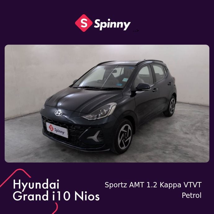2023 Hyundai Grand i10 Nios Sportz AMT 1.2 Kappa VTVT 2023 Hyundai Grand i10 Nios Sportz AMT 1.2 Kappa VTVT