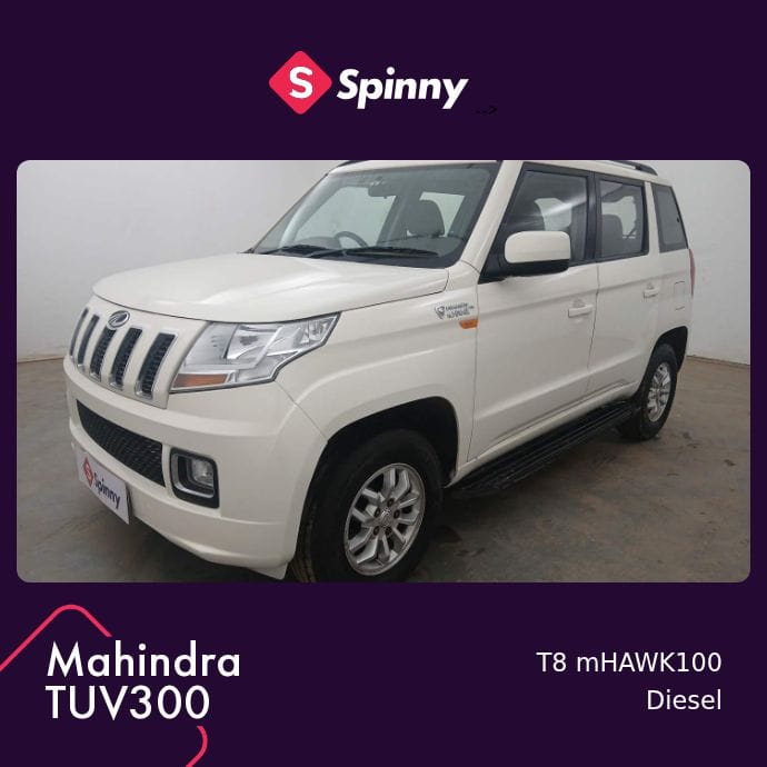 2016 Mahindra TUV300 T8 mHAWK100
