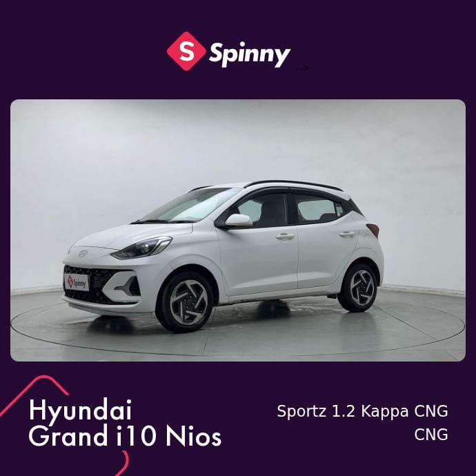 2023 Hyundai Grand i10 Nios Sportz 1.2 Kappa CNG 2023 Hyundai Grand i10 Nios Sportz 1.2 Kappa CNG