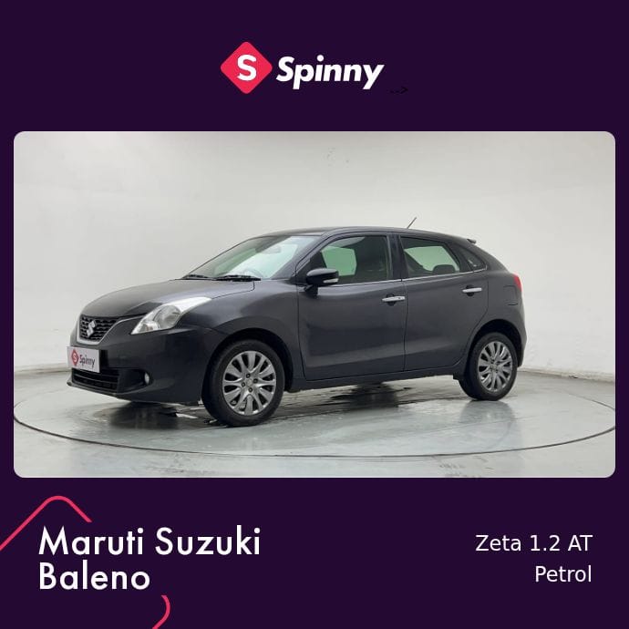 2016 Maruti Suzuki Baleno Zeta 1.2 AT