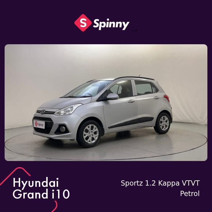 2016 Hyundai Grand i10 Sportz 1.2 Kappa VTVT 2016 Hyundai Grand i10 Sportz 1.2 Kappa VTVT
