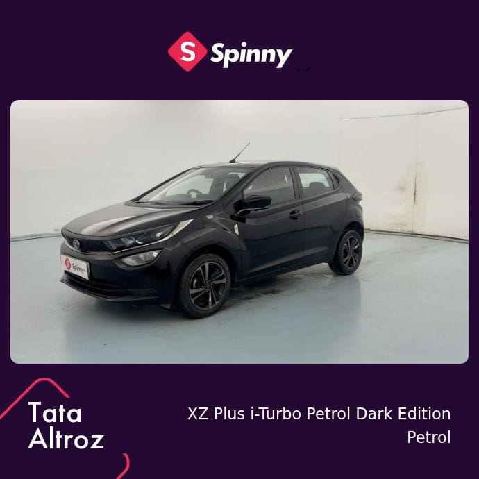 2022 Tata Altroz XZ Plus i-Turbo Petrol Dark Edition 2022 Tata Altroz XZ Plus i-Turbo Petrol Dark Edition