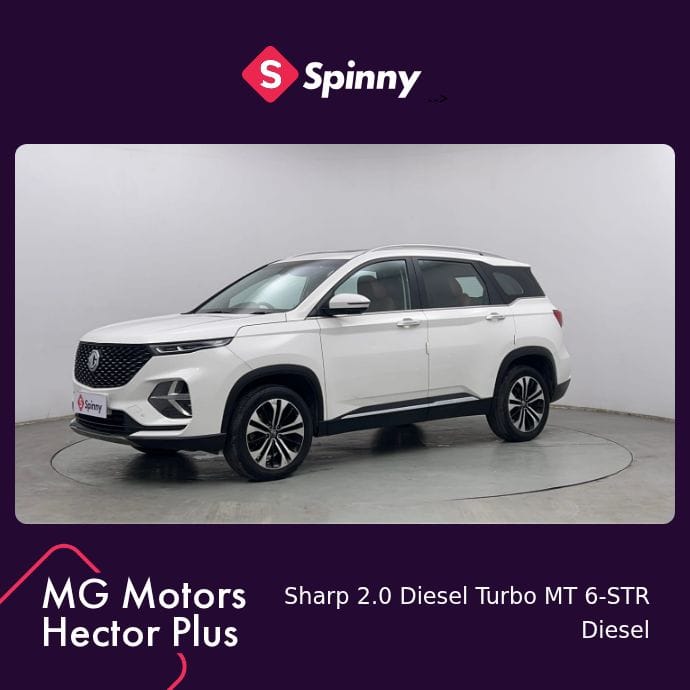 2022 MG Motors Hector Plus Sharp 2.0 Diesel Turbo MT 6-STR