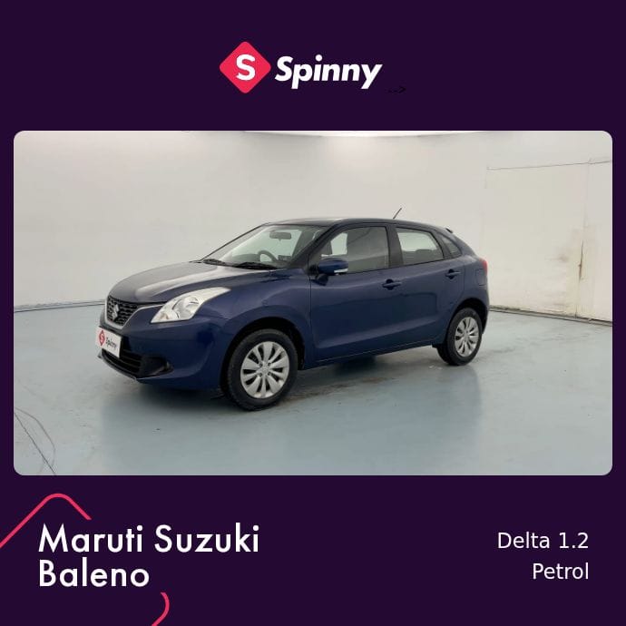 2018 Maruti Suzuki Baleno Delta 1.2 2018 Maruti Suzuki Baleno Delta 1.2