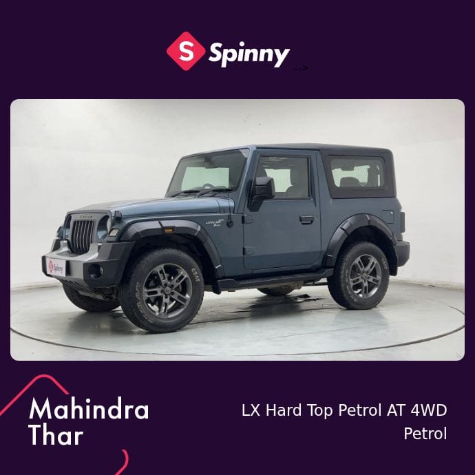 2022 Mahindra Thar LX Hard Top Petrol AT 4WD 2022 Mahindra Thar LX Hard Top Petrol AT 4WD