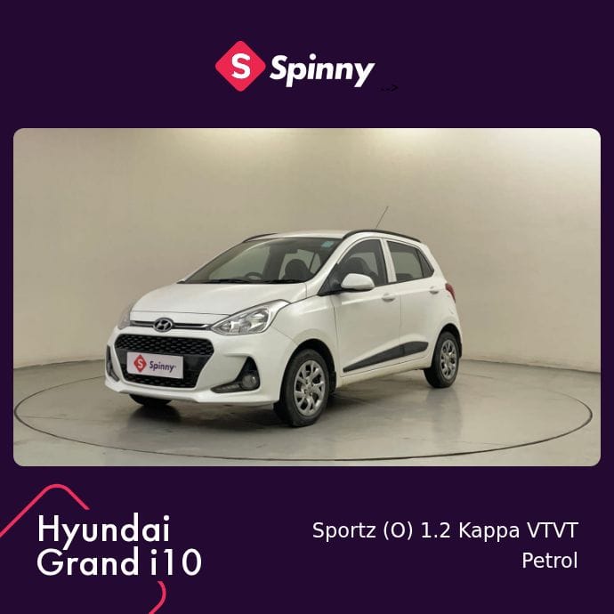 2017 Hyundai Grand i10 Sportz (O) 1.2 Kappa VTVT