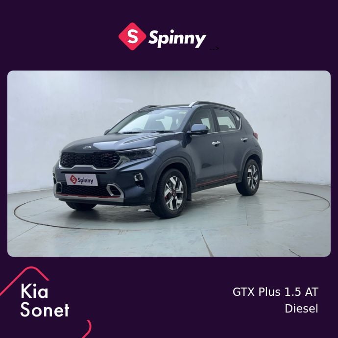 2020 Kia Sonet GTX Plus 1.5 AT 2020 Kia Sonet GTX Plus 1.5 AT