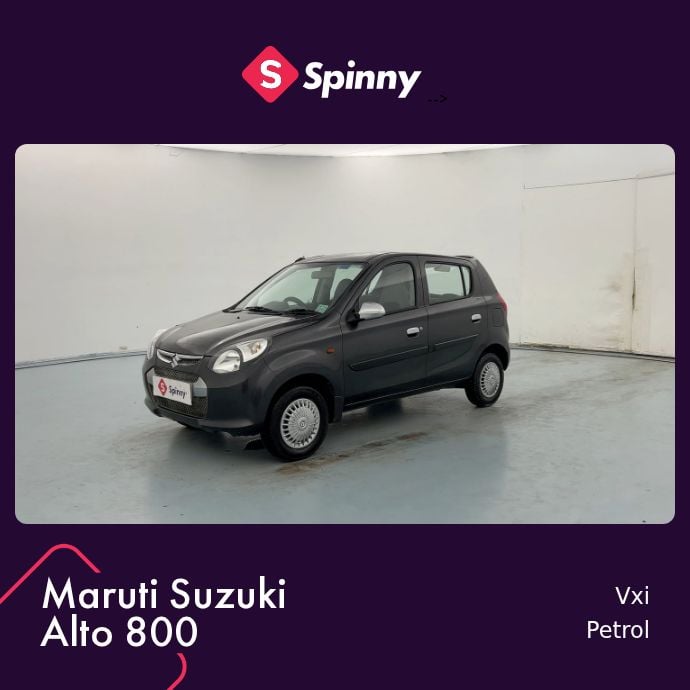 2015 Maruti Suzuki Alto 800 Vxi 2015 Maruti Suzuki Alto 800 Vxi