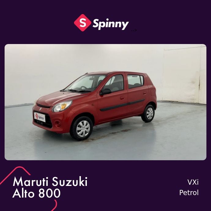 2017 Maruti Suzuki Alto 800 VXi 2017 Maruti Suzuki Alto 800 VXi