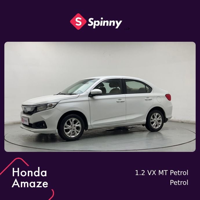 2019 Honda Amaze 1.2 VX MT Petrol 2019 Honda Amaze 1.2 VX MT Petrol
