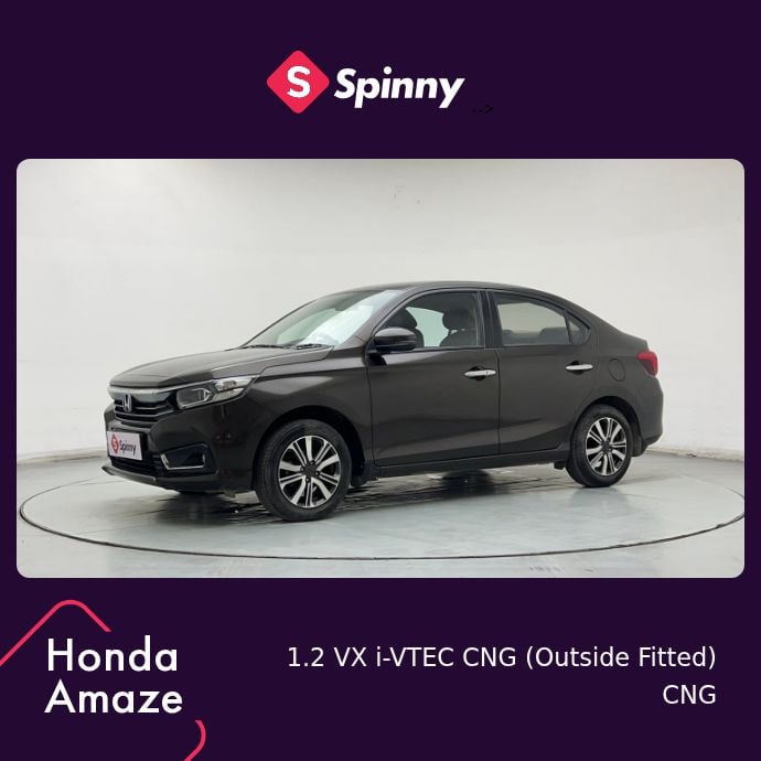 2022 Honda Amaze 1.2 VX i-VTEC CNG (Outside Fitted) 2022 Honda Amaze 1.2 VX i-VTEC CNG (Outside Fitted)