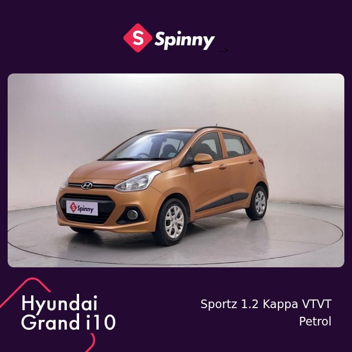 2016 Hyundai Grand i10 Sportz 1.2 Kappa VTVT 2016 Hyundai Grand i10 Sportz 1.2 Kappa VTVT