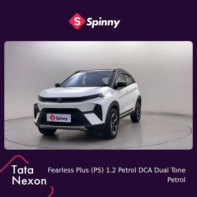2025 Tata Nexon Fearless Plus (PS) 1.2 Petrol DCA Dual Tone 2025 Tata Nexon Fearless Plus (PS) 1.2 Petrol DCA Dual Tone