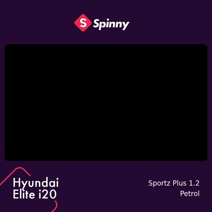 2019 Hyundai Elite i20 Sportz Plus 1.2 2019 Hyundai Elite i20 Sportz Plus 1.2