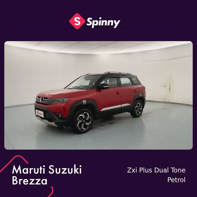2023 Maruti Suzuki Brezza Zxi Plus Dual Tone 2023 Maruti Suzuki Brezza Zxi Plus Dual Tone