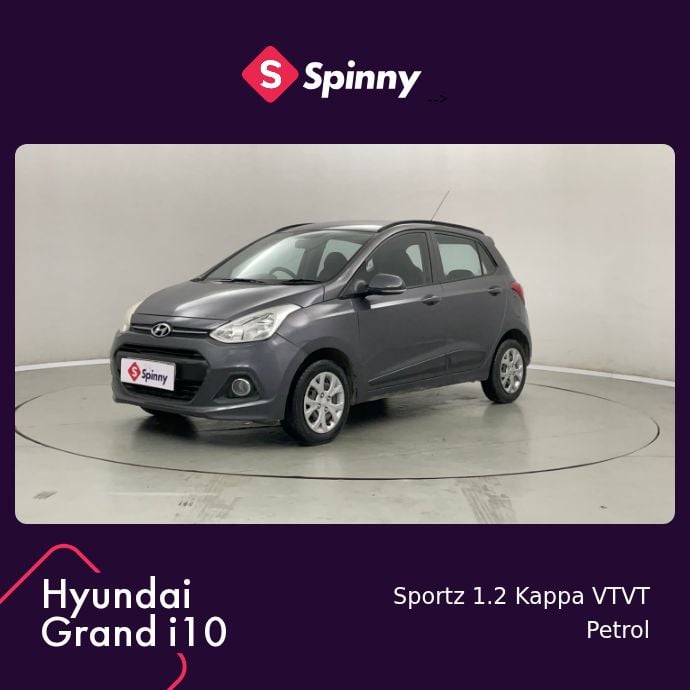 2015 Hyundai Grand i10 Sportz 1.2 Kappa VTVT 2015 Hyundai Grand i10 Sportz 1.2 Kappa VTVT