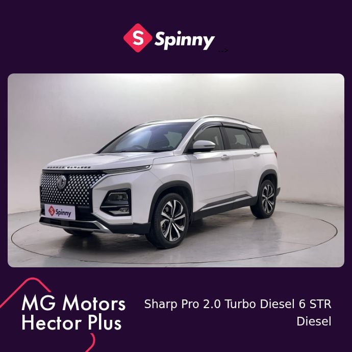 2023 MG Motors Hector Plus Sharp Pro 2.0 Turbo Diesel 6 STR