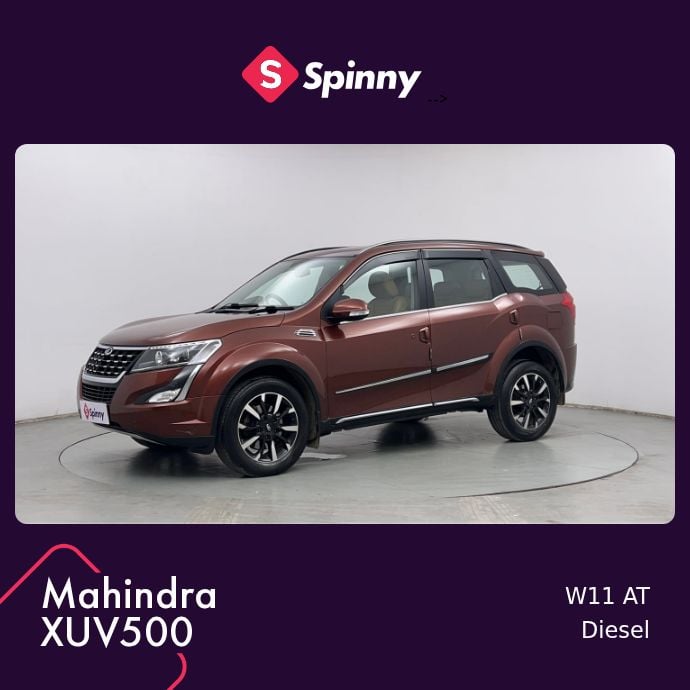 2018 Mahindra XUV500 W11 AT