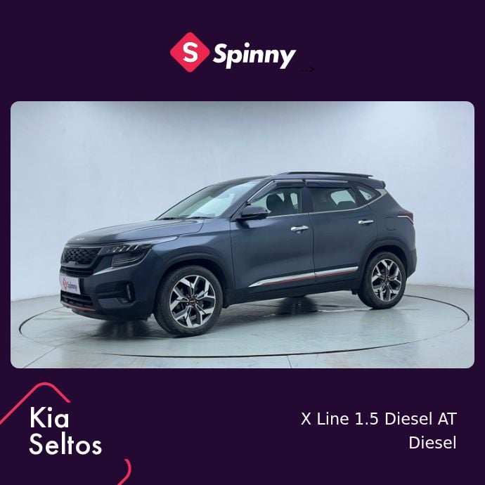 2022 Kia Seltos X Line 1.5 Diesel AT 2022 Kia Seltos X Line 1.5 Diesel AT