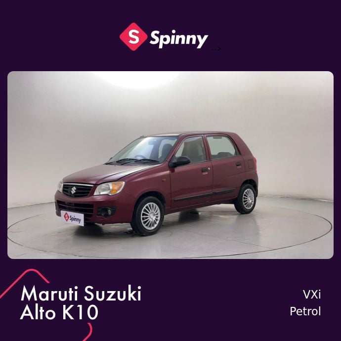 2012 Maruti Suzuki Alto K10 VXi 2012 Maruti Suzuki Alto K10 VXi