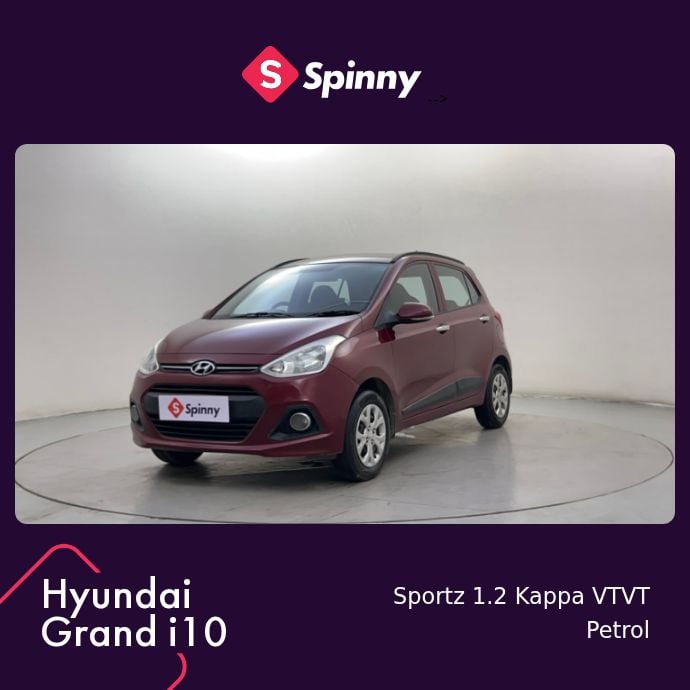 2013 Hyundai Grand i10 Sportz 1.2 Kappa VTVT