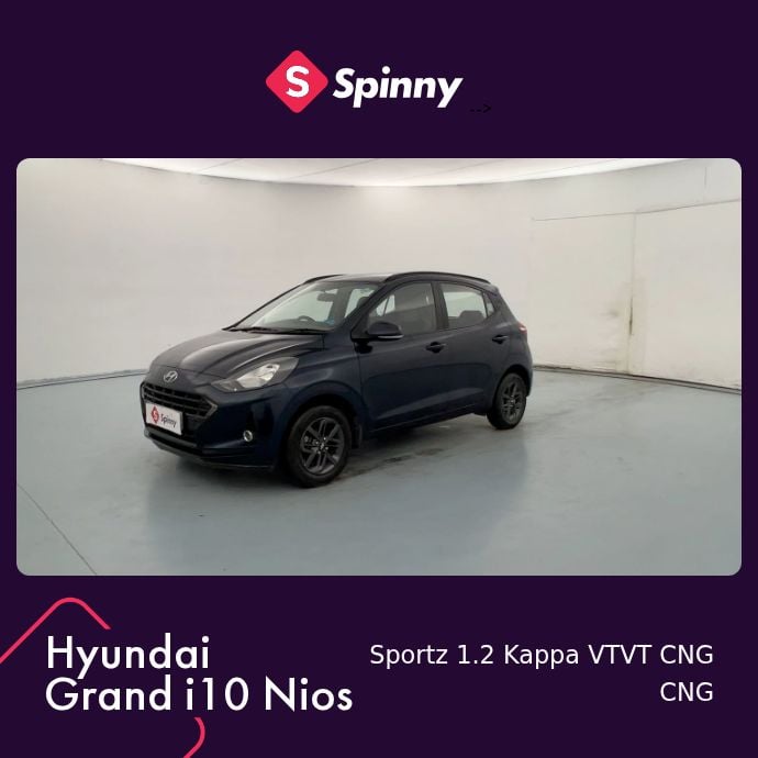 2021 Hyundai Grand i10 Nios Sportz 1.2 Kappa VTVT CNG 2021 Hyundai Grand i10 Nios Sportz 1.2 Kappa VTVT CNG