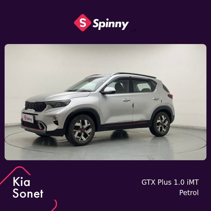2022 Kia Sonet GTX Plus 1.0 iMT 2022 Kia Sonet GTX Plus 1.0 iMT