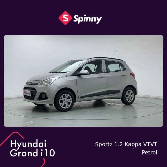 2016 Hyundai Grand i10 Sportz 1.2 Kappa VTVT 2016 Hyundai Grand i10 Sportz 1.2 Kappa VTVT