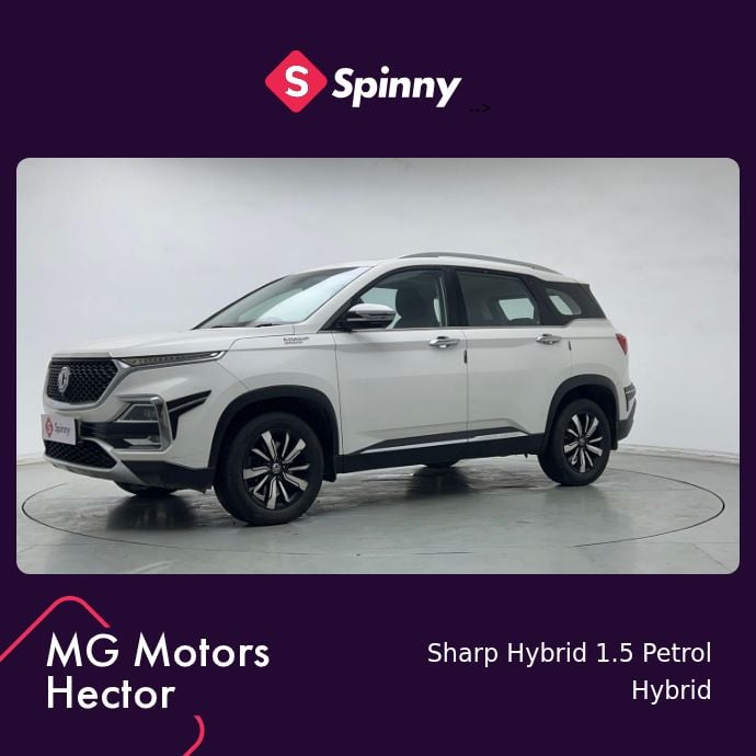 2019 MG Motors Hector Sharp Hybrid 1.5 Petrol 2019 MG Motors Hector Sharp Hybrid 1.5 Petrol