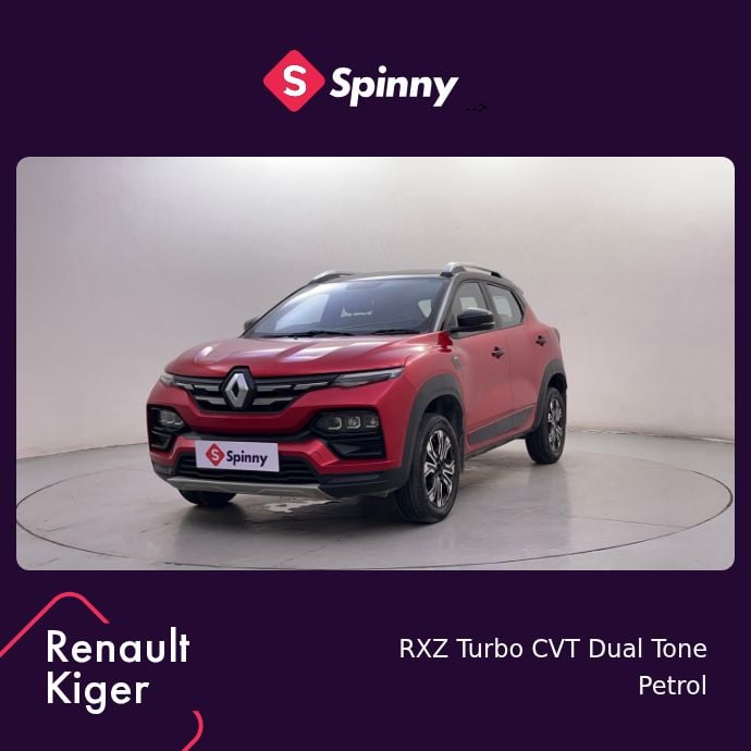 2022 Renault Kiger RXZ Turbo CVT Dual Tone