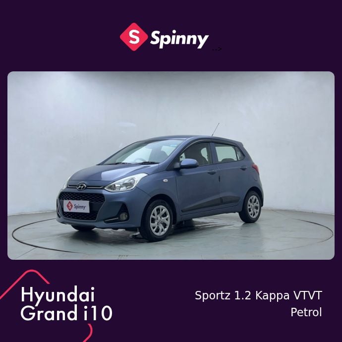 2017 Hyundai Grand i10 Sportz 1.2 Kappa VTVT 2017 Hyundai Grand i10 Sportz 1.2 Kappa VTVT