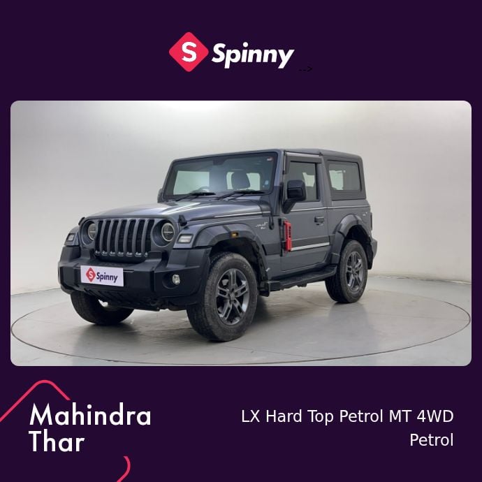 2022 Mahindra Thar LX Hard Top Petrol MT 4WD 2022 Mahindra Thar LX Hard Top Petrol MT 4WD