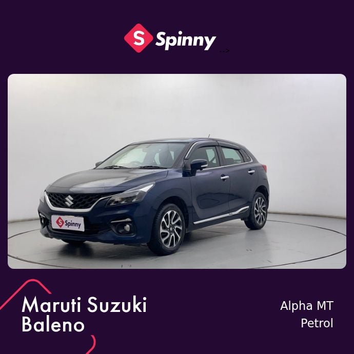 2022 Maruti Suzuki Baleno Alpha MT 2022 Maruti Suzuki Baleno Alpha MT