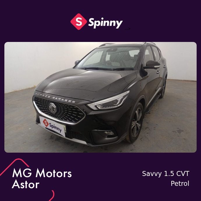 2022 MG Motors Astor Savvy 1.5 CVT 2022 MG Motors Astor Savvy 1.5 CVT