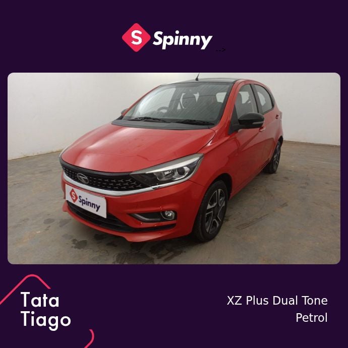 2022 Tata Tiago XZ Plus Dual Tone 2022 Tata Tiago XZ Plus Dual Tone