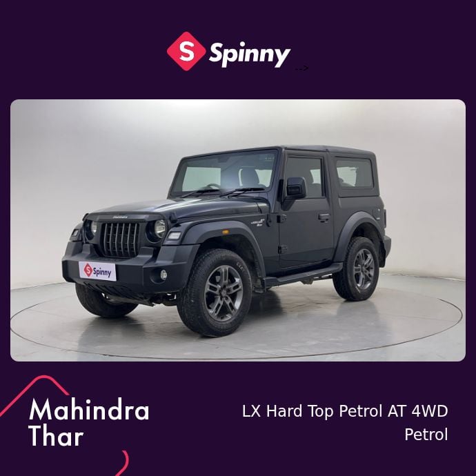2022 Mahindra Thar LX Hard Top Petrol AT 4WD