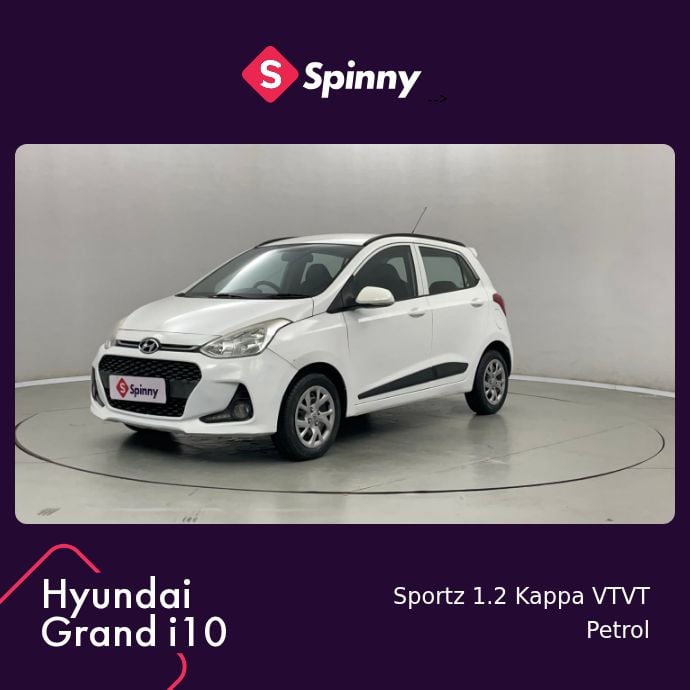 2019 Hyundai Grand i10 Sportz 1.2 Kappa VTVT 2019 Hyundai Grand i10 Sportz 1.2 Kappa VTVT