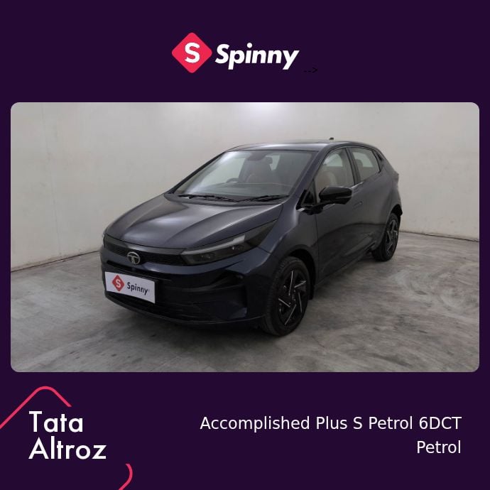 2025 Tata Altroz Accomplished Plus S Petrol 6DCT