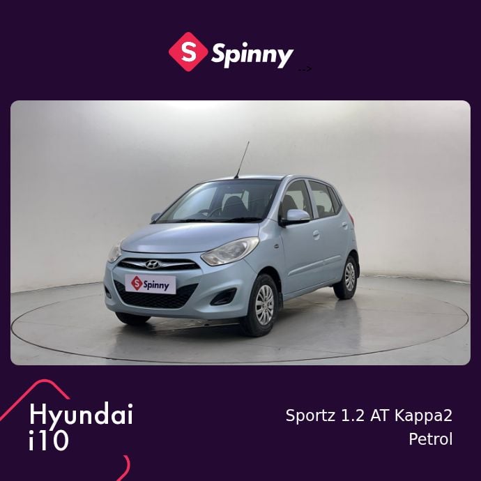 2013 Hyundai i10 Sportz 1.2 AT Kappa2